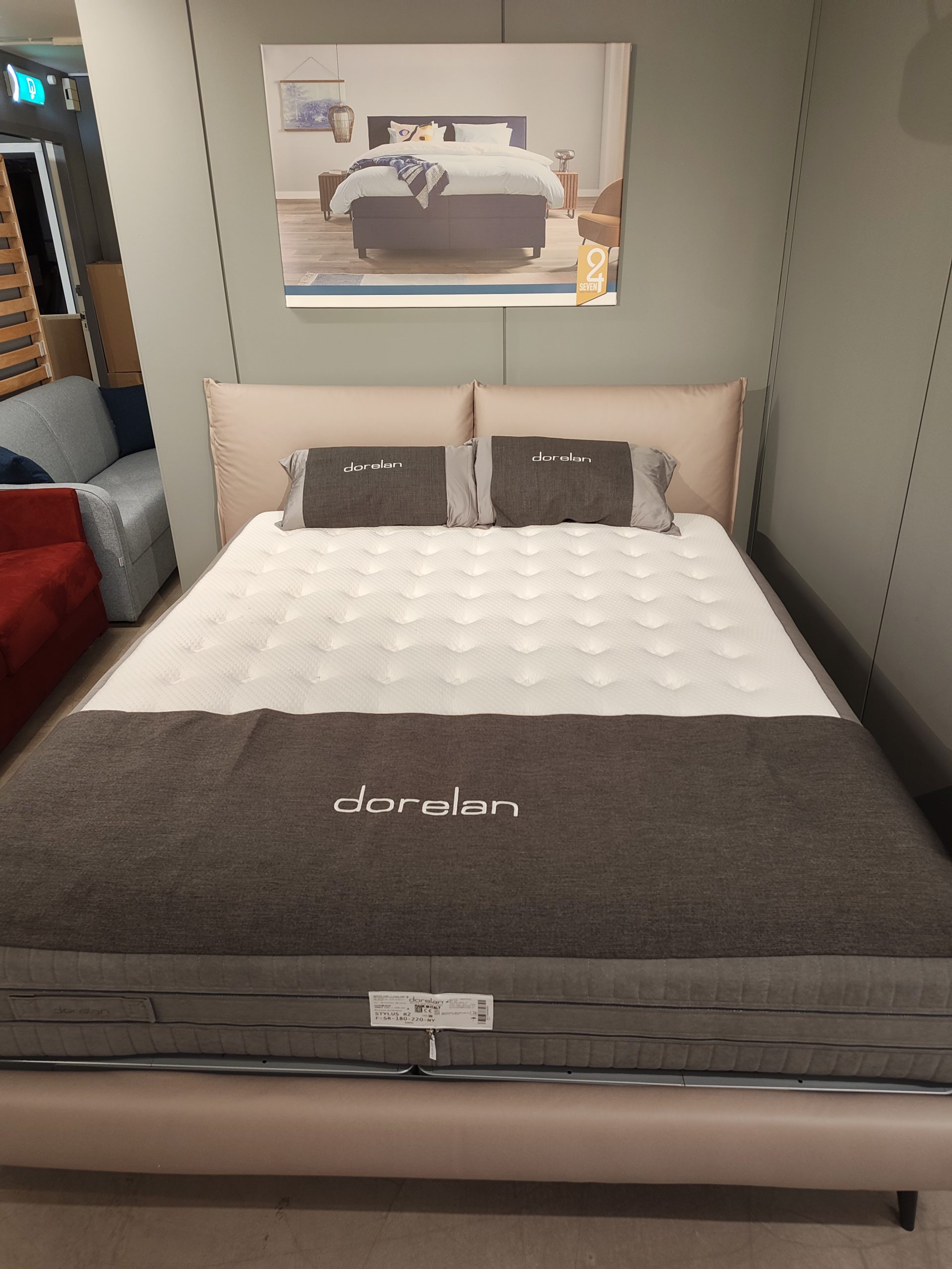 frank bed en dorelan stylus firm 180x220 frank bed en dorelan stylus firm 180x220